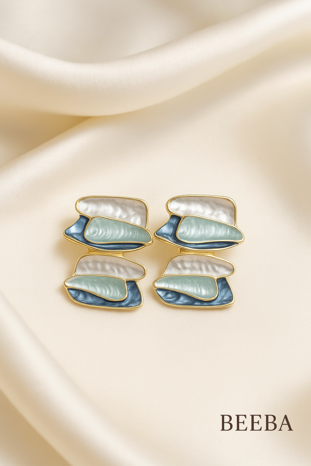Bloome blue reef earrings