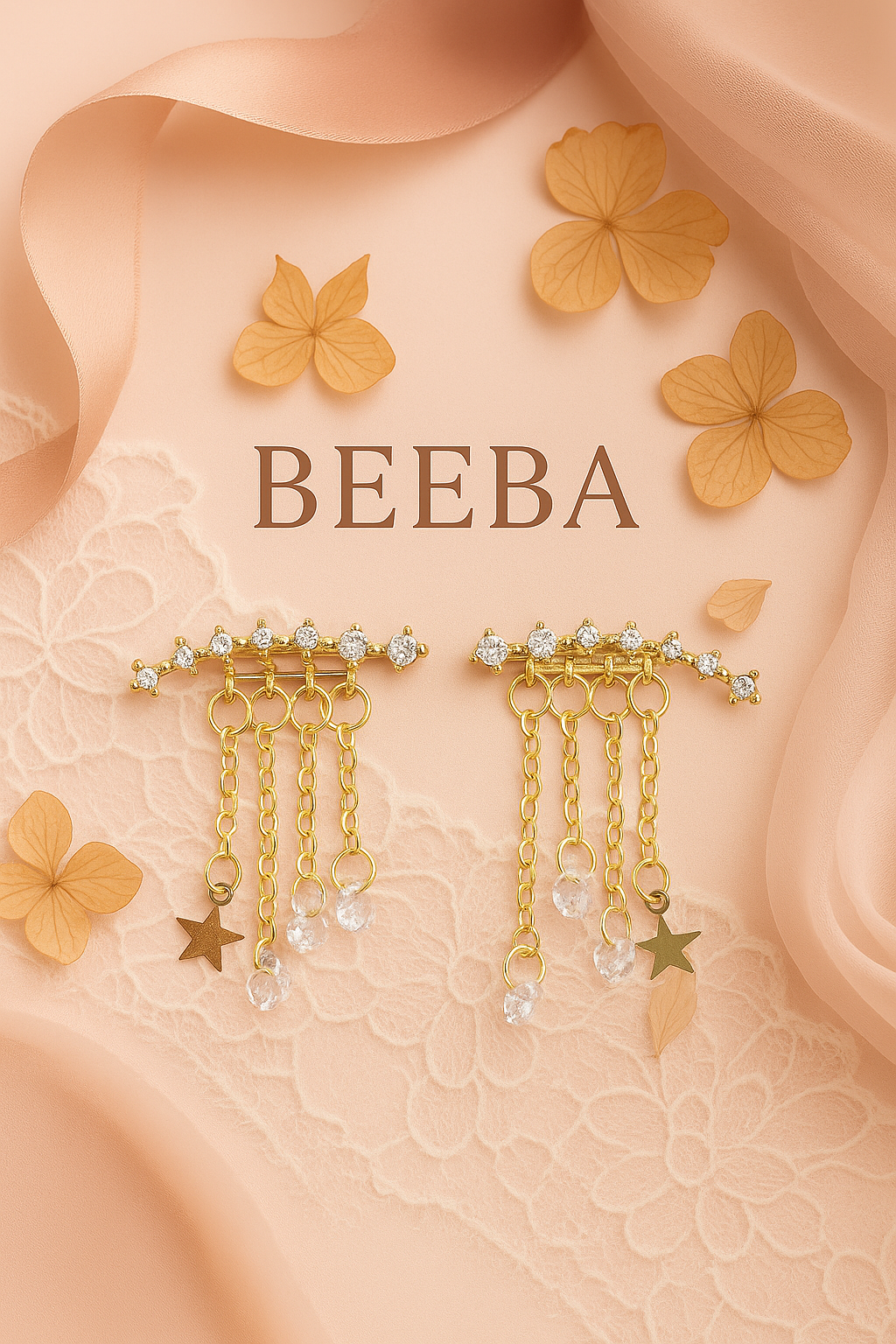 Heavenly drop earrings