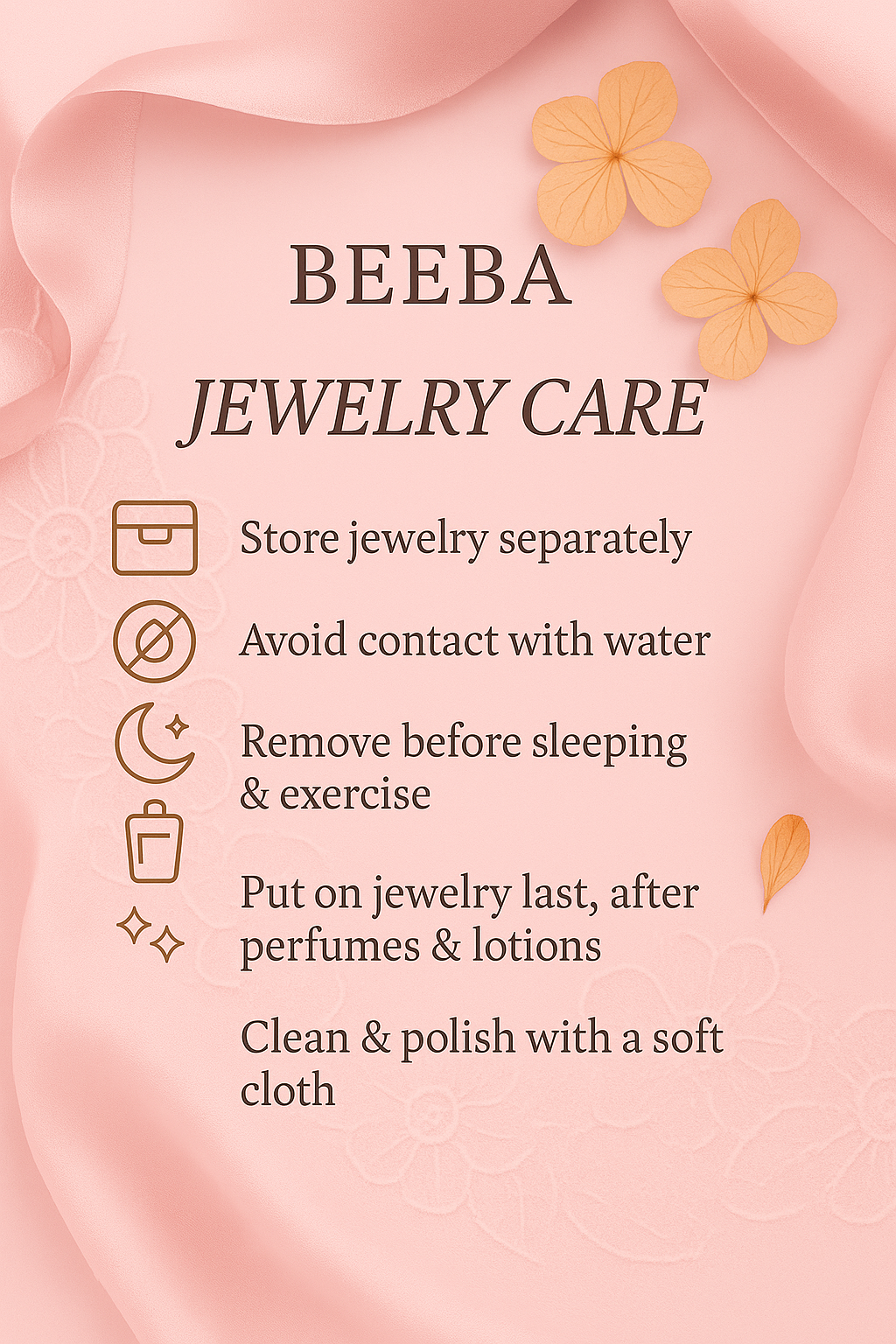 Bow charm chain