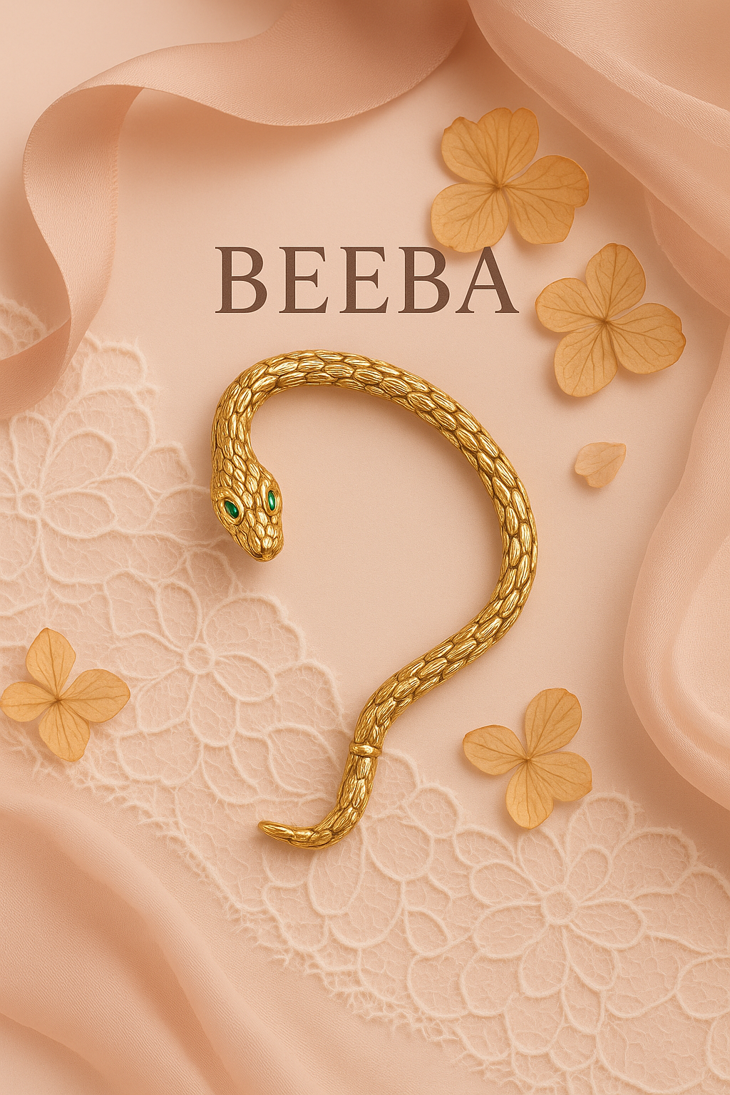 Snakebite Cuff Earring