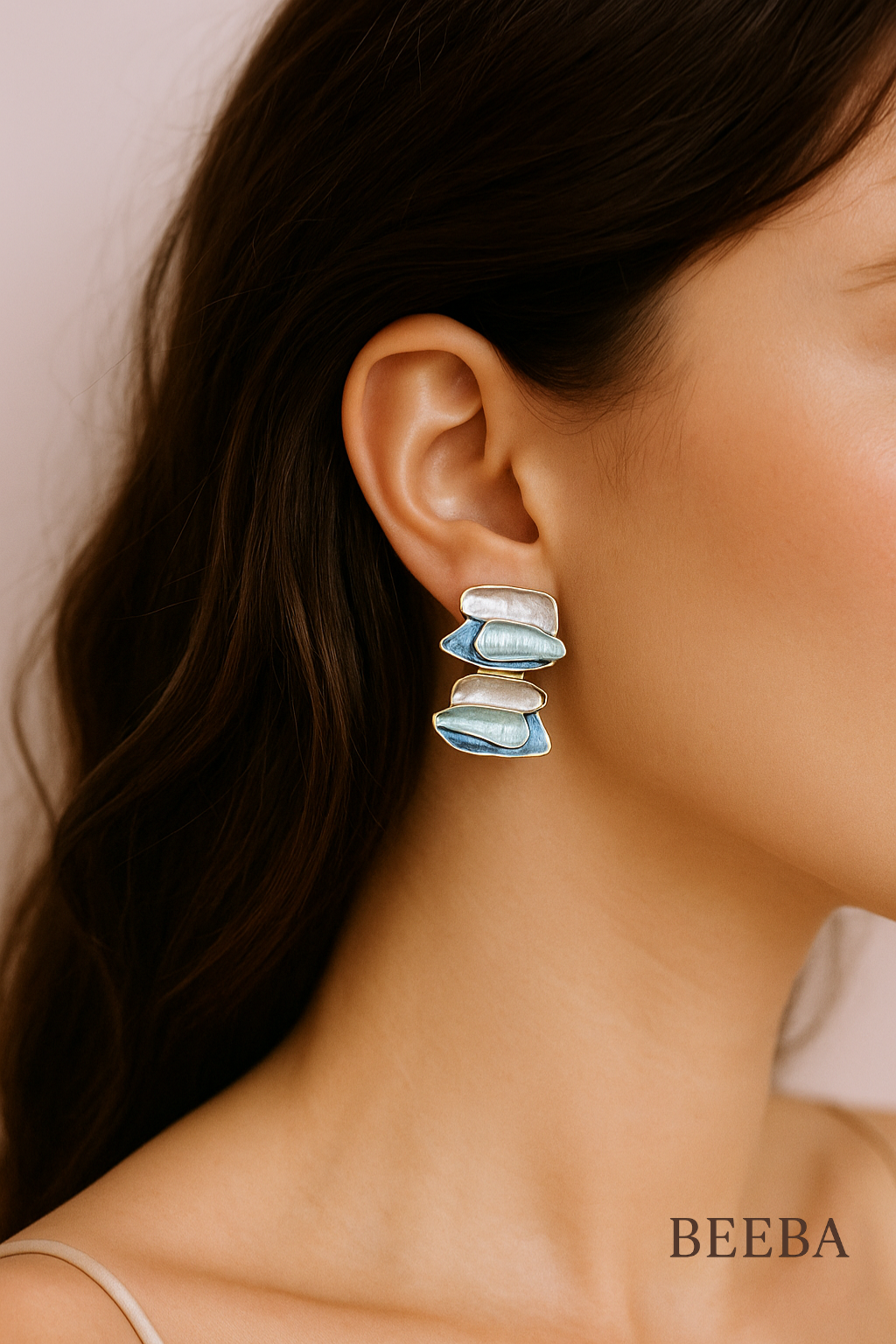 Bloome blue reef earrings
